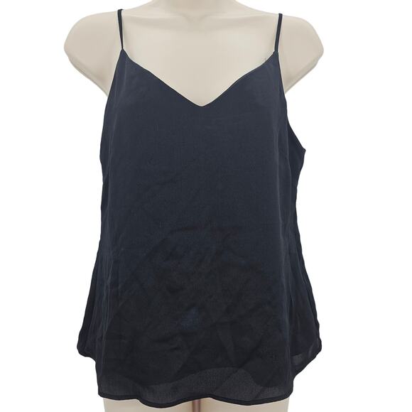 Banana Republic Womans size XS Petite The perfect Cami in Black V-neck Lined - Picture 1 of 7